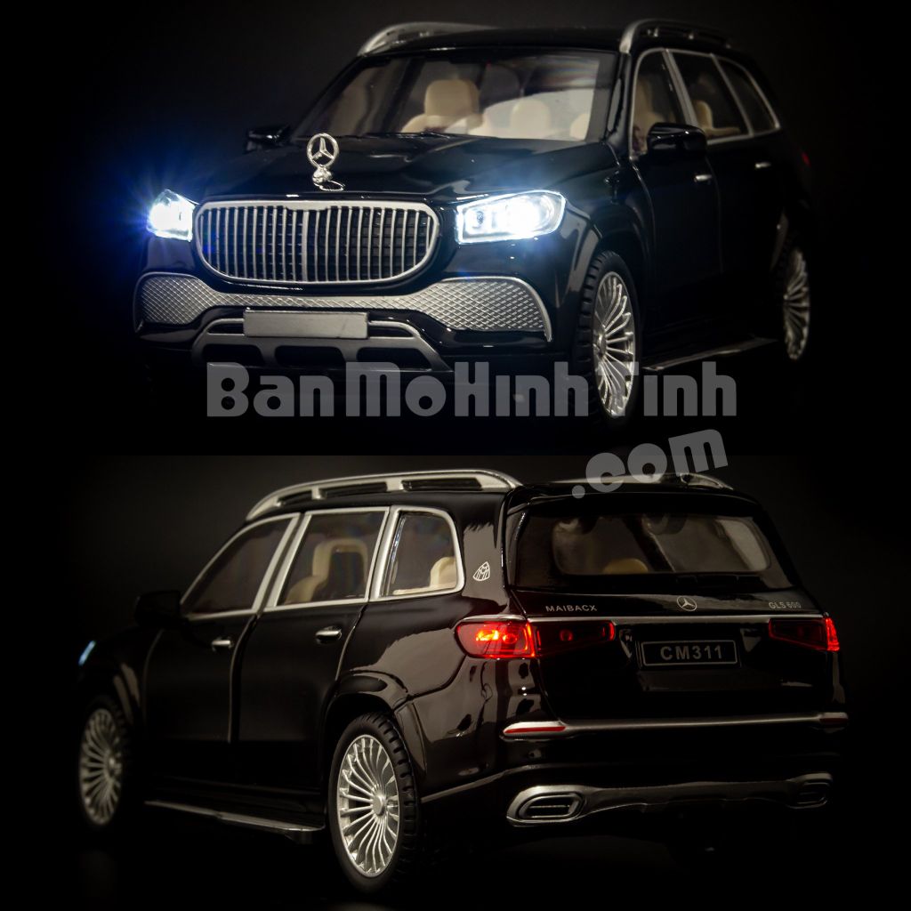 Mô hình xe Mercedes Maybach GLS600 1:24 Chimei