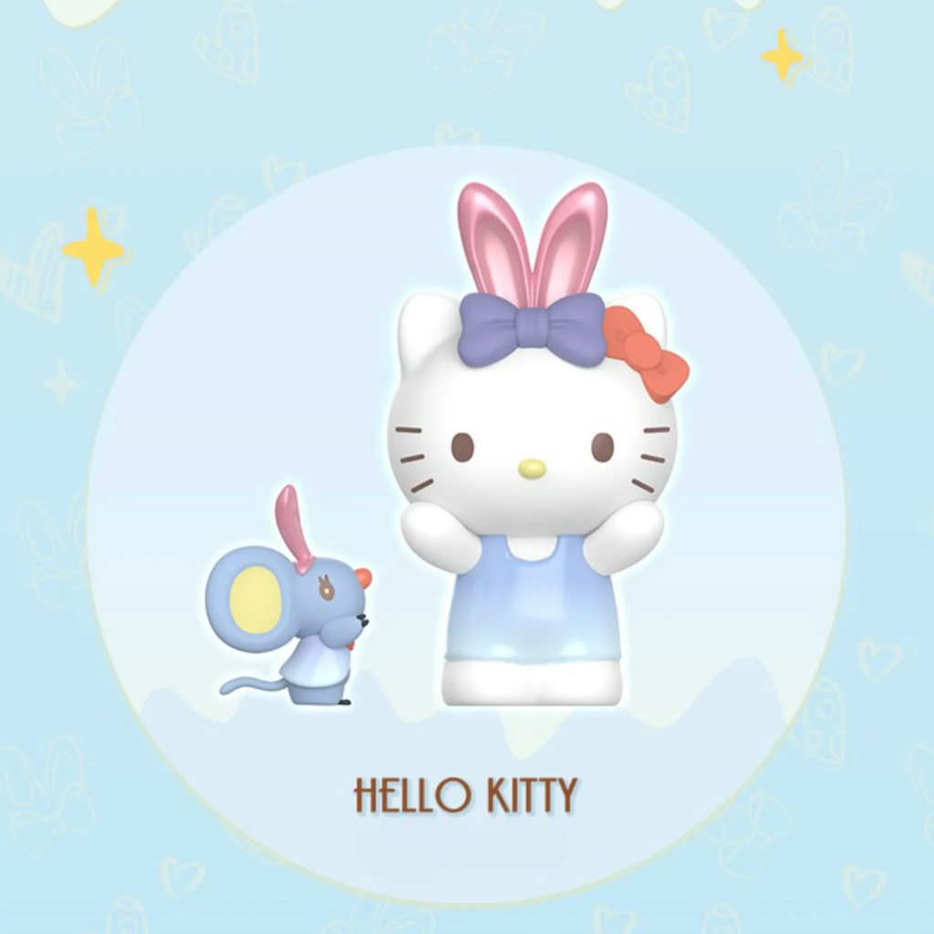 Đồ chơi Blind box Sanrio Characters Ears Tying Days Series (Ngày Vui Chơi Của Sanrio) TOP TOY