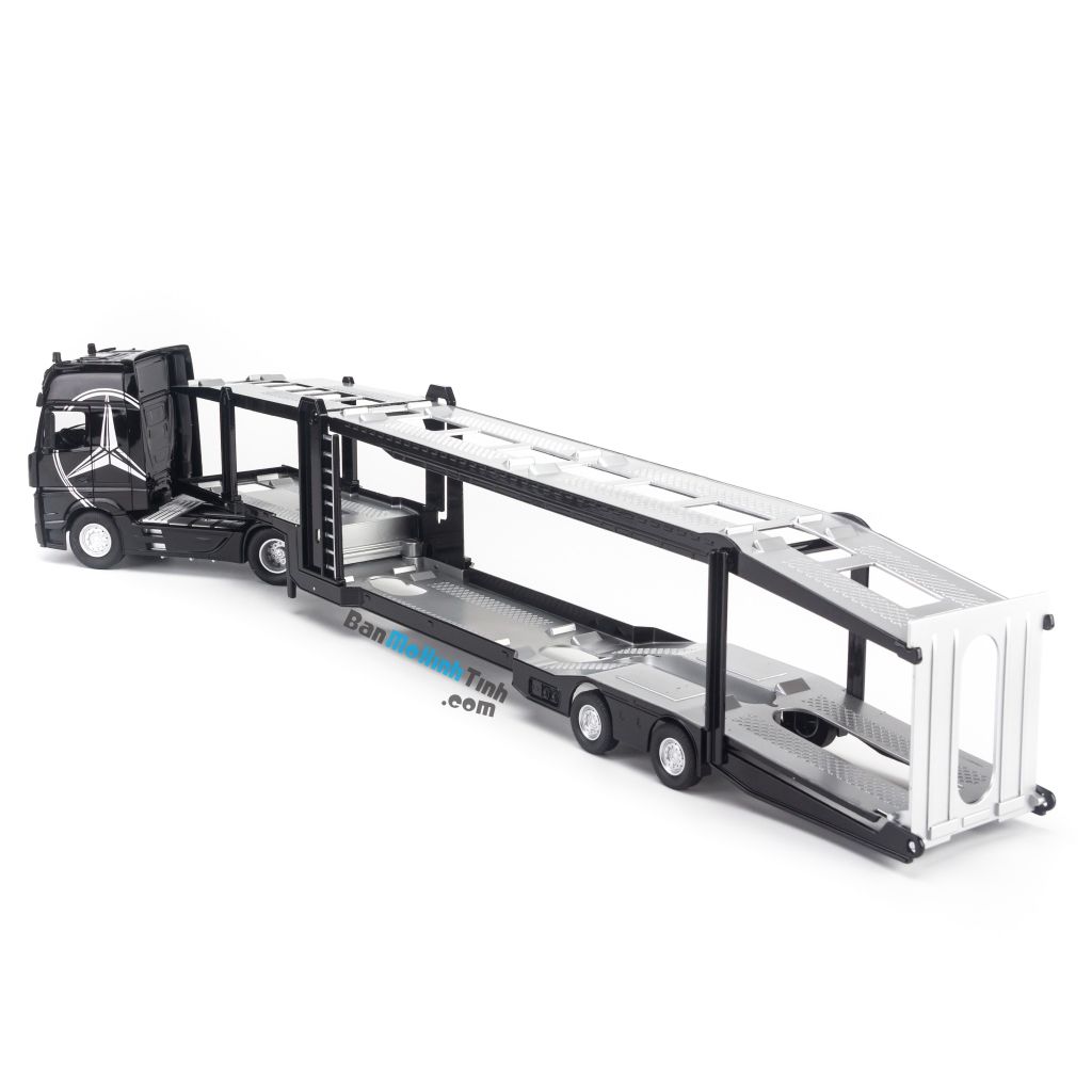 Mô hình xe Mercedes unveils transporter 1:32 Shenghui Black (1)