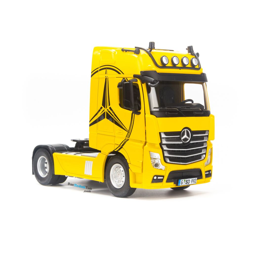 Mô hình xe Mercedes Unveils Transporter 1:32 Shenghui Yellow (5)