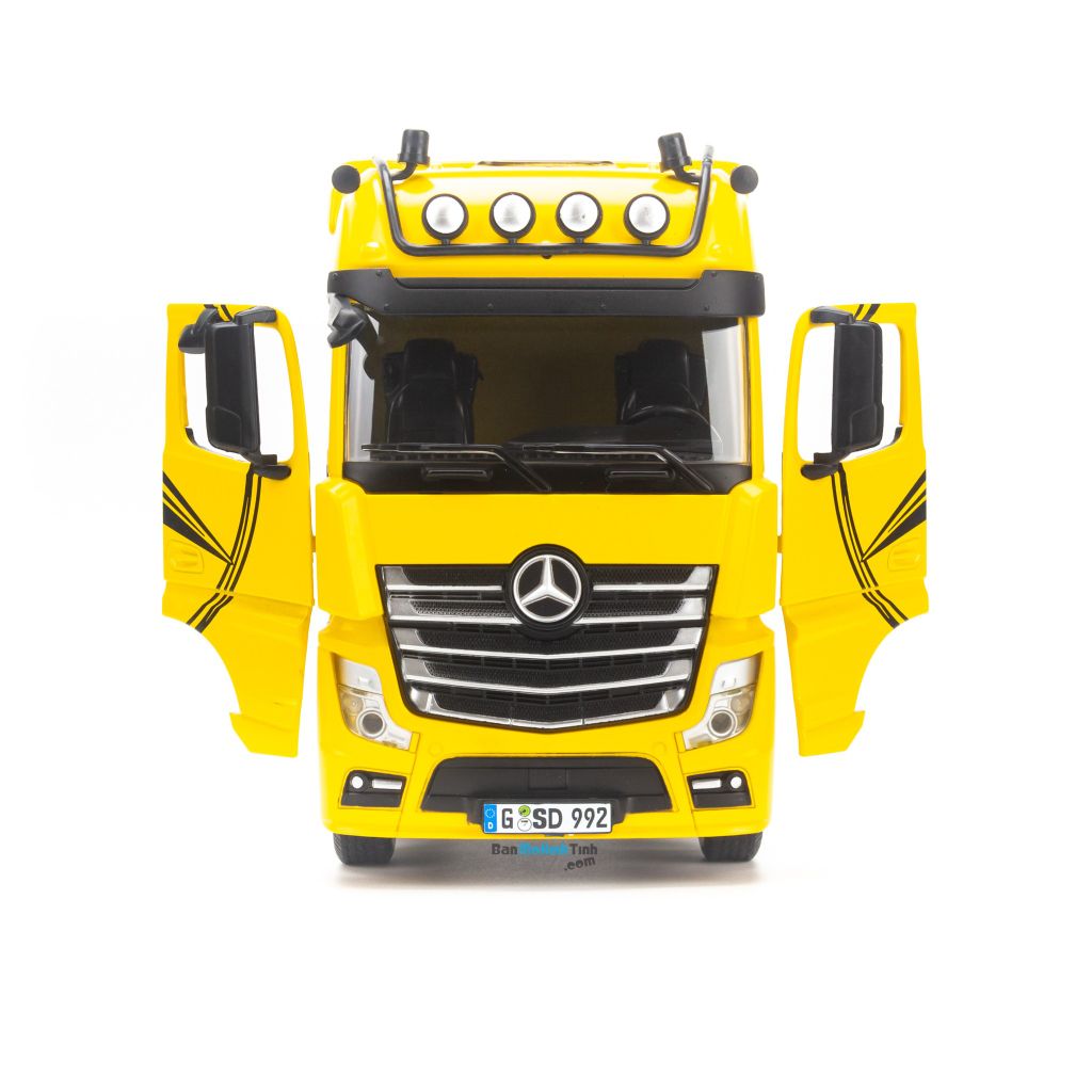 Mô hình xe Mercedes Unveils Transporter 1:32 Shenghui Yellow (6)