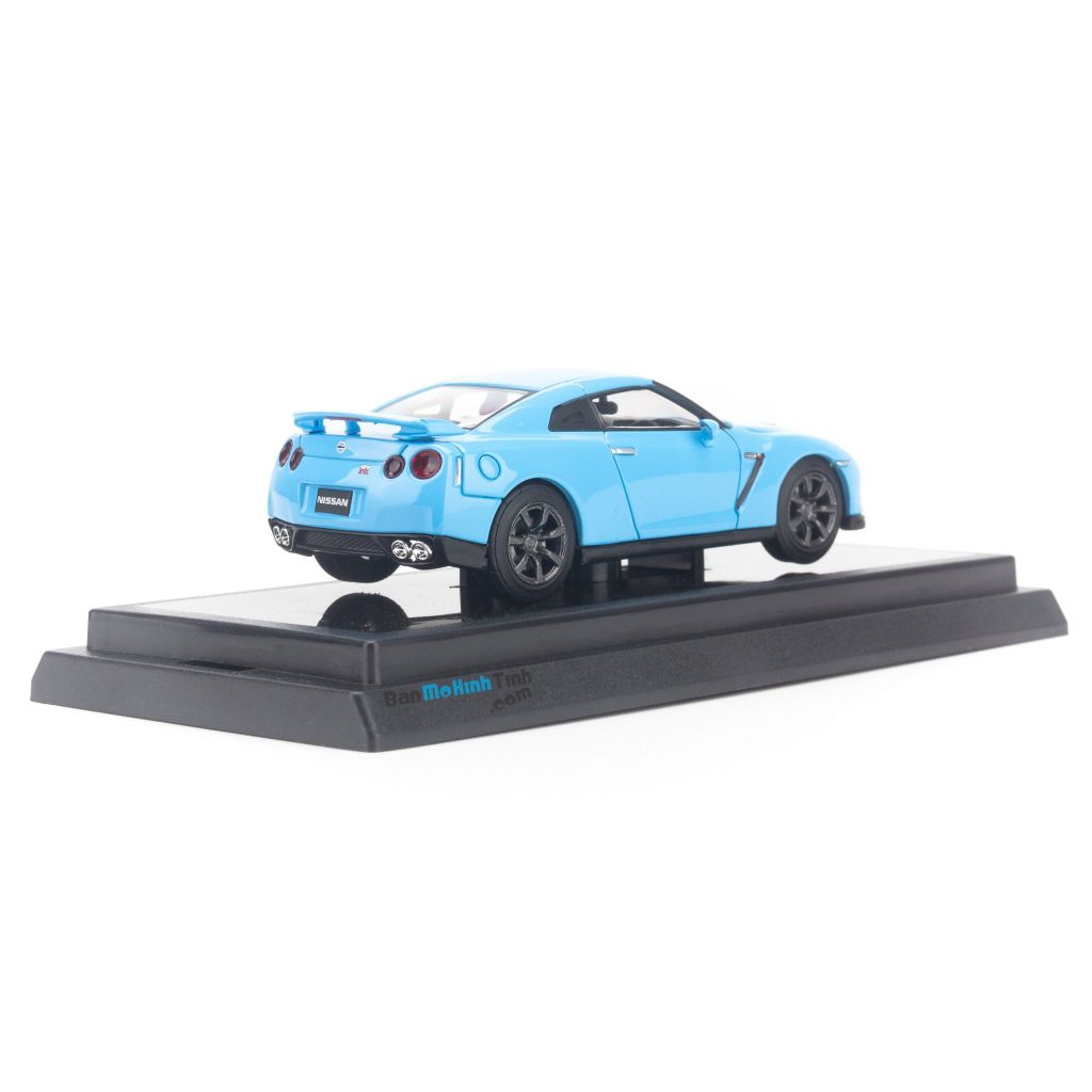Mô hình xe Nissan GTR 1:64 Dealer Light Blue giá rẻ (3)