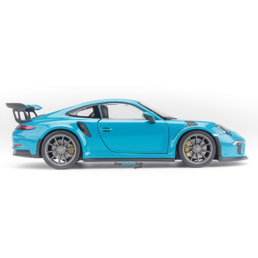 Mô hình xe Porsche 911 GT3 RS Blue 1:24 Welly (3)