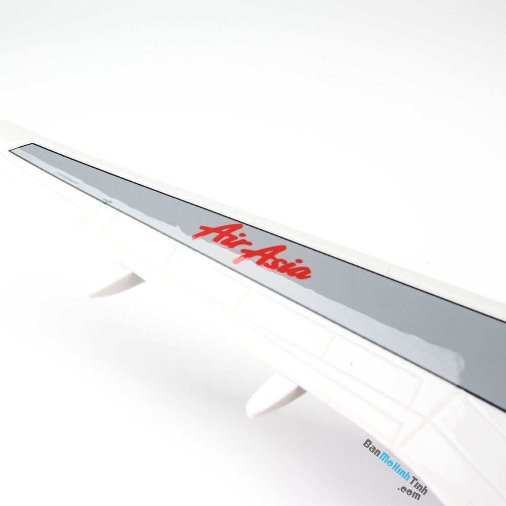 Mô hình máy bay tĩnh Air Asia Airbus A320 47cm LED Everfly giá rẻ (14)