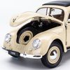 Mô hình xe Volkswagen Classic Beetle 1:18 Welly Cream (7)