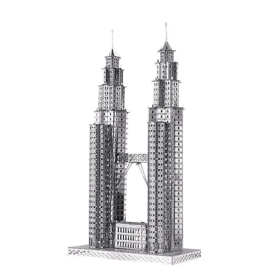 Mô hình Tháp Đôi Petronas Malaysia – Piececool