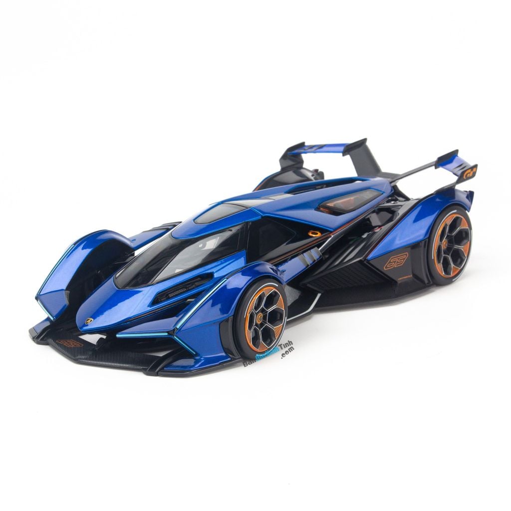 Mô hình xe Lamborghini V12 Vision Gran Turismo 1:18 Maisto Blue (1)