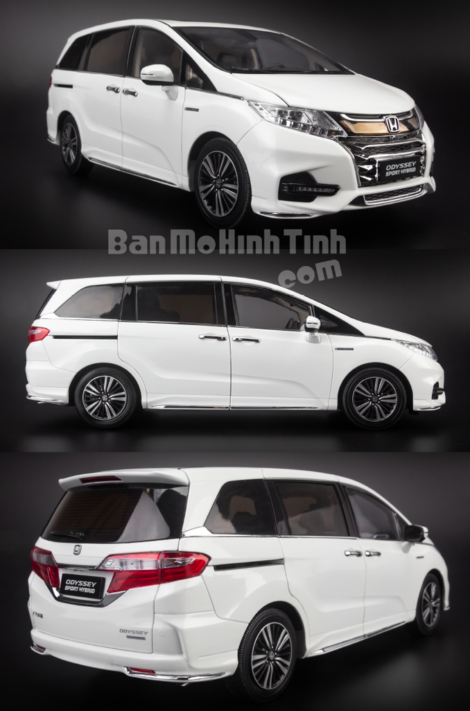 Mô hình xe Honda Odyssey Sport Hybrid 1:18 Paudi