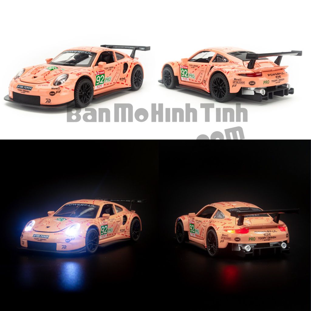 Mô hình xe Porsche 911 RSR Today Design Winner 1:32 Caipo