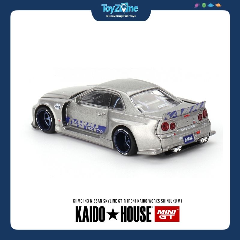 Mô hình xe Nissan Skyline GT-R ( R34 ) KAIDO HOUSE x MiniGT
