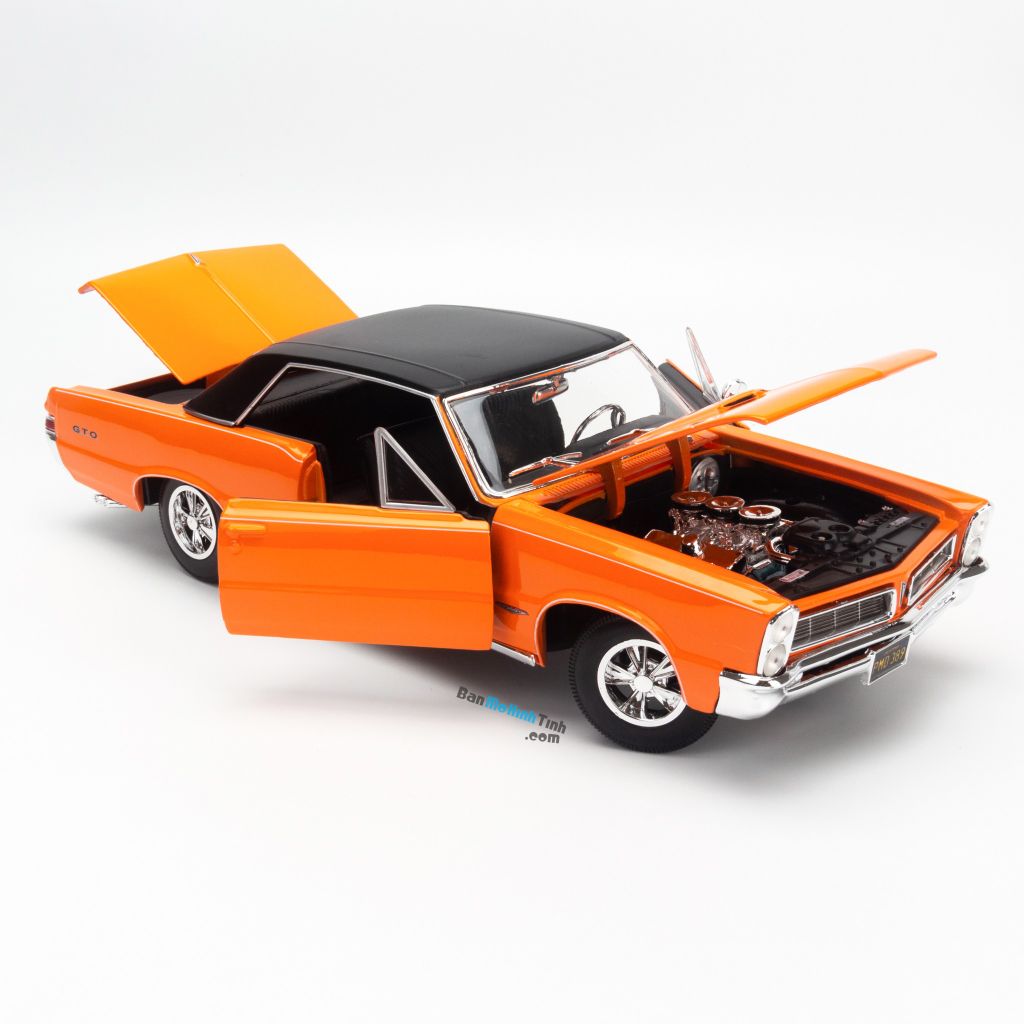 Mô hình xe Pontiac GTO Hurst Edition 1965 1:18 Maisto - 31885 (5)