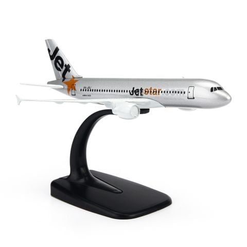 Mô hình máy bay Jetstar Airways Airbus A320 16cm Everfly V&G 33-1