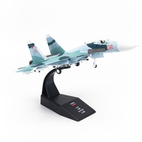 Mô hình máy bay chiến đấu 27 Flanker Sukhoi Russia 1:100 NS Model