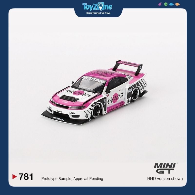 Mô hình xe Nissan LB-Super Silhouette S15 Silvia 1:64 MiniGT
