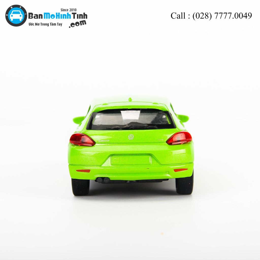 Mô hình xe Volkswagen Scirocco Green 1:36 Welly- 43615