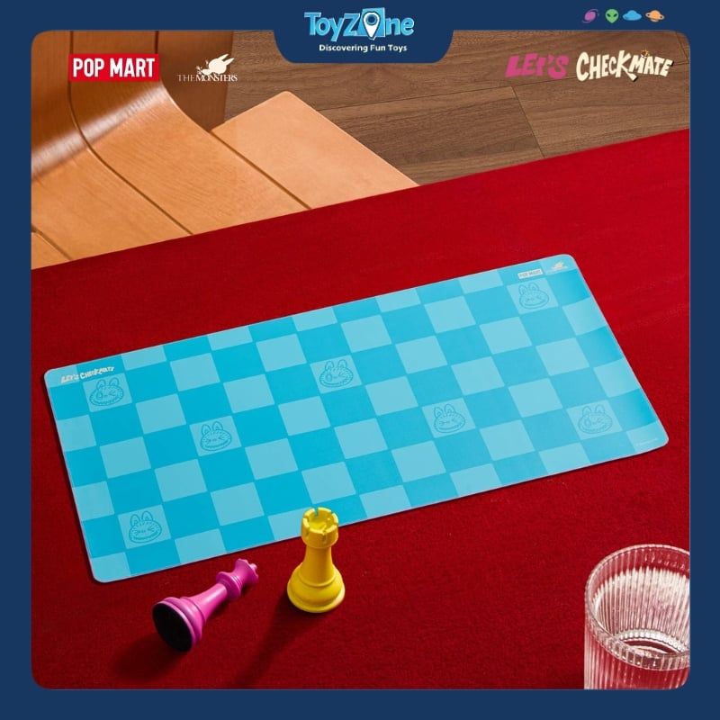 Miếng lót chuột, bàn phím Labubu The Monters Let's Checkmate Series POP MART