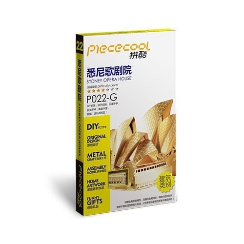 Mô hình nhà hát Opera Sydney lắp ráp kim loại 3D – Piececool MP092