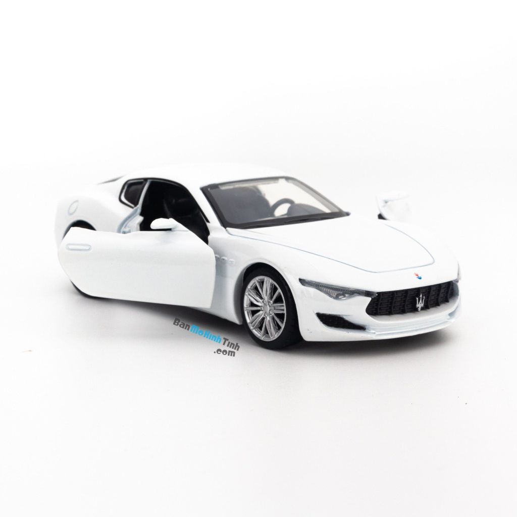 Mô hình xe Maserati GT Alfieri 1:36 Jackiekim White (5)