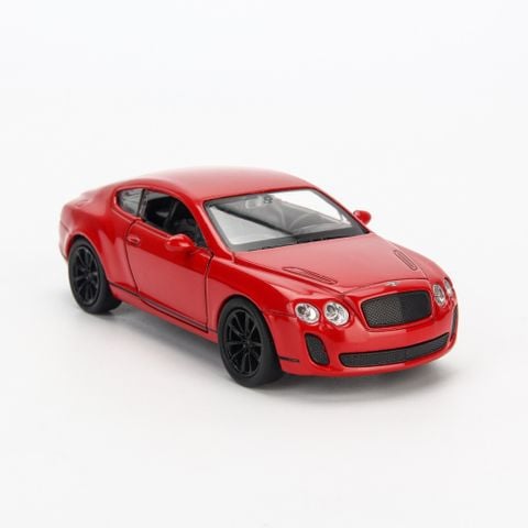 Mô hình xe Bentley Continental Supersport 1:36 Welly Red
