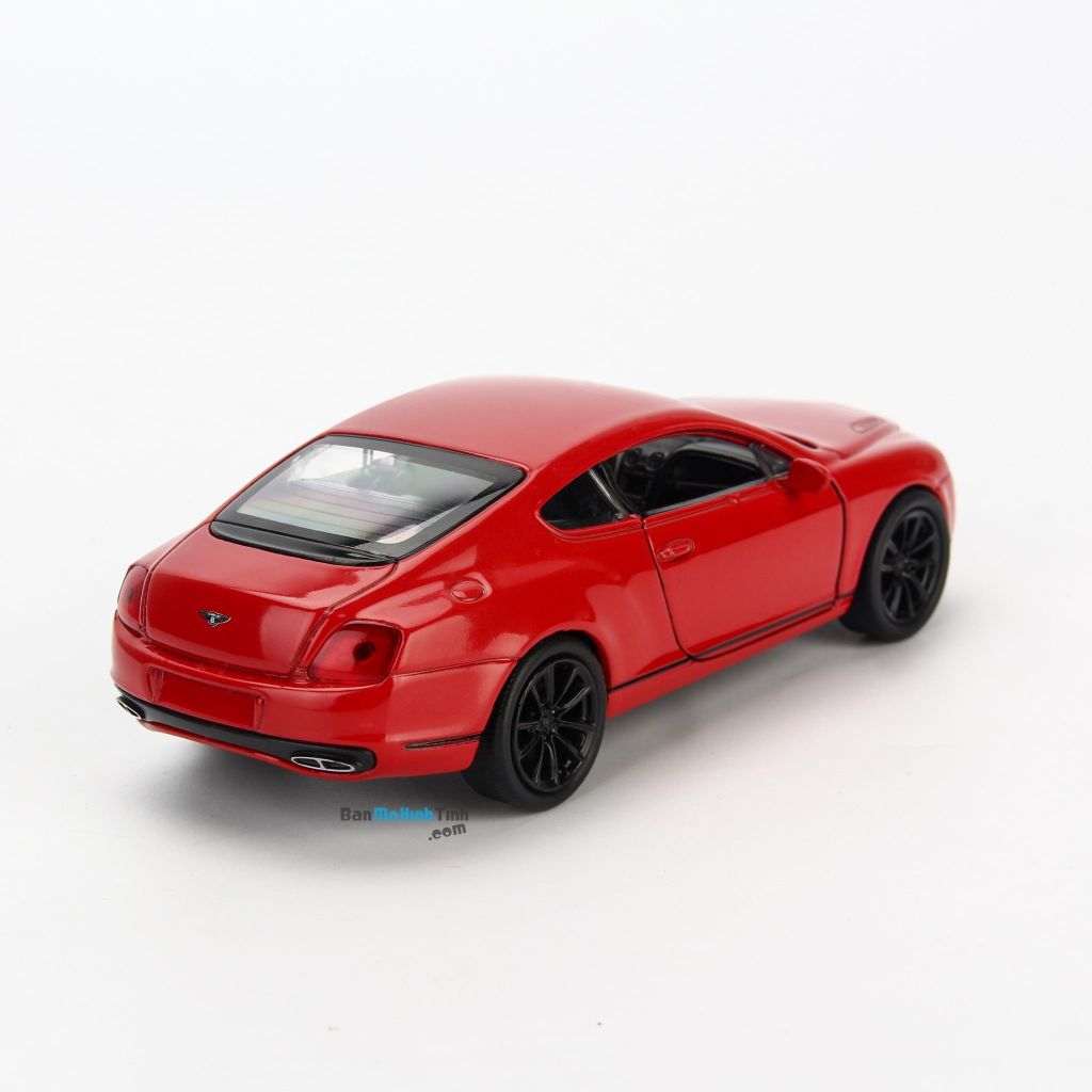 Mô hình xe thể thao Bentley Continental Supersport 1:36 Welly Red (3)