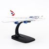 Mô hình máy bay tĩnh One World British Airways Boeing B747 16cm Everfly giá rẻ