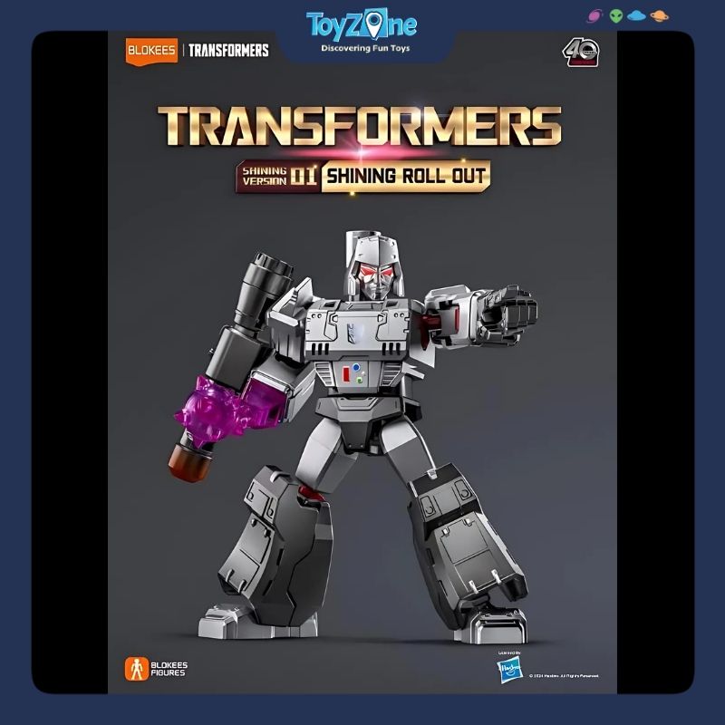 Mô hình đồ chơi Lắp ráp Blind box Transformers Shining Version 1 Shining Roll Out Model Kits BLOKEES
