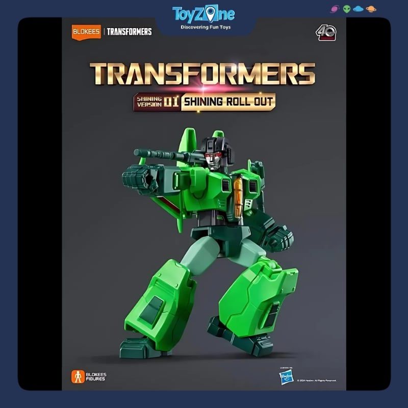 Mô hình đồ chơi Lắp ráp Blind box Transformers Shining Version 1 Shining Roll Out Model Kits BLOKEES