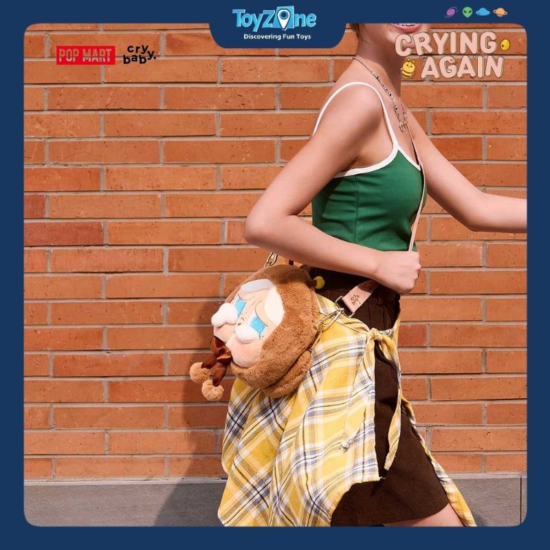 Túi Crybaby Crying Again Series Big Head Bag ( Crybaby Lại Khóc Rồi ) POP MART