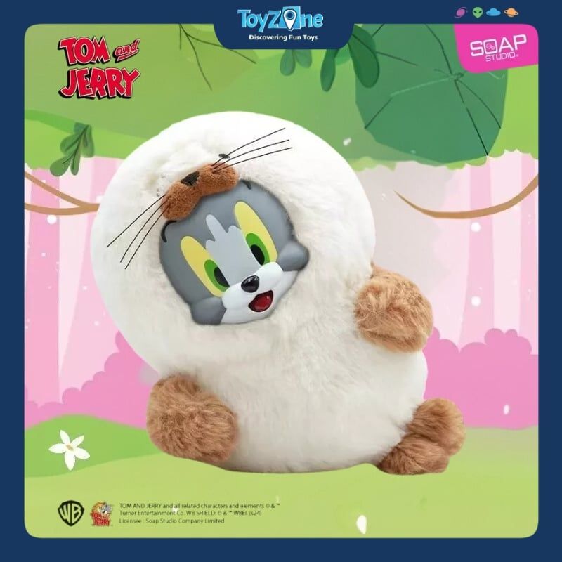 Mô hình Blind box Gấu bông Tom and Jerry Animal Shaped ( Hóa Thân Động Vật ) SOAP STUDIO