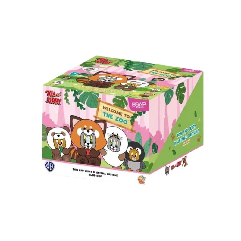 Mô hình Blind box Gấu bông Tom and Jerry Animal Shaped ( Hóa Thân Động Vật ) SOAP STUDIO