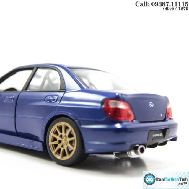 Mô hình xe Subaru Impreza WRX STI 1:24 Welly