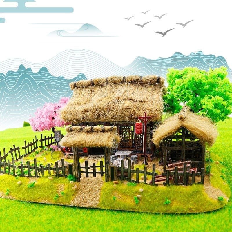 Mô hình kim loại lắp ráp 3D Pastoral Life (Quy Điền Viên Cư) (Mixed Color) - Metal Works MP907