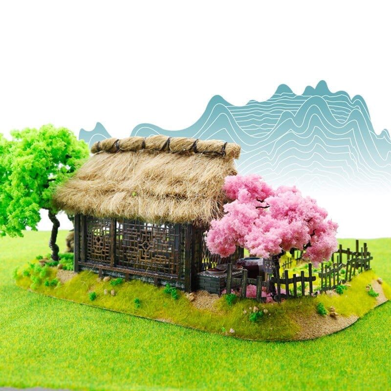 Mô hình kim loại lắp ráp 3D Pastoral Life (Quy Điền Viên Cư) (Mixed Color) - Metal Works MP907