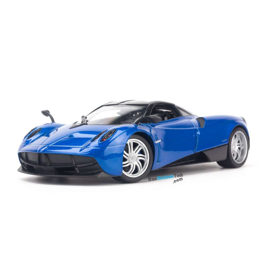 Mô hình xe Pagani Huayra 1:24 Welly Blue (4)