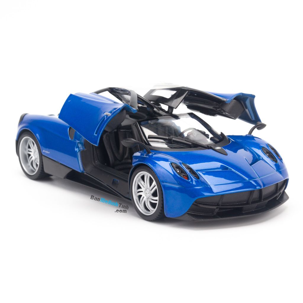 Mô hình xe Pagani Huayra 1:24 Welly Blue (6)