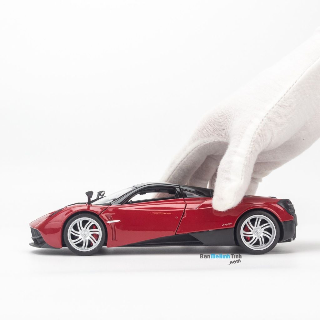Mô hình xe Pagani Huayra 1:24 Welly Red (9)