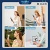 Quạt Cầm Tay Mini 3 Trong 1 Handheld Fan Life8 F8 2000mAh JISULIFE