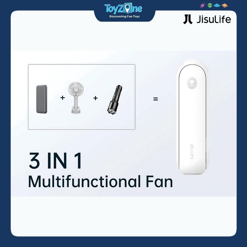 Quạt Cầm Tay Mini 3 Trong 1 Handheld Fan Life8 F8 2000mAh JISULIFE