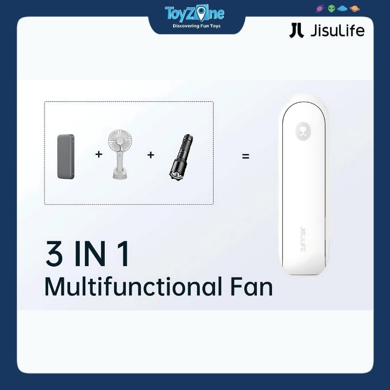 Quạt Cầm Tay Mini 3 Trong 1 Handheld Fan Life8 F8X 4500mAh JISULIFE