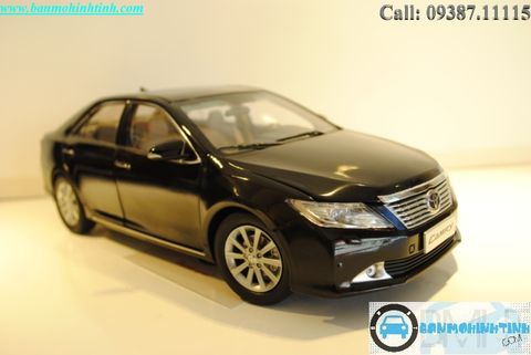 Mô hình xe Toyota Camry 2012 Black 1:18 Paudi