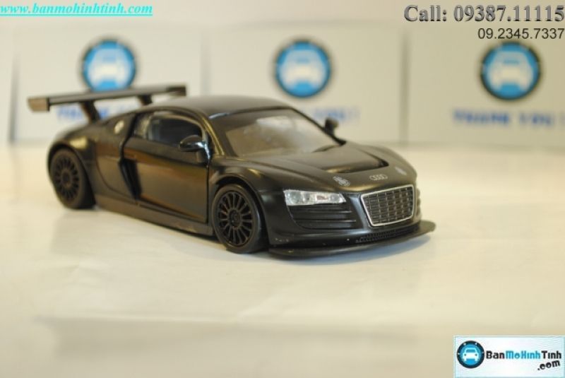 Mô hình xe ô tô XE HƠI Mô hình xe ô tô XE AUDI R8 GTS BLACK 1:32 UNI