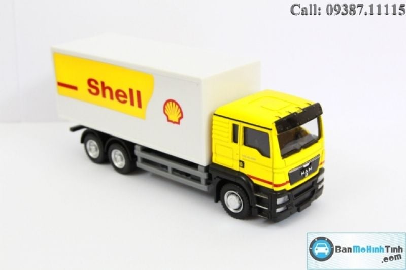  Mô hình xe Tải Man Shell 1:64 UNI 