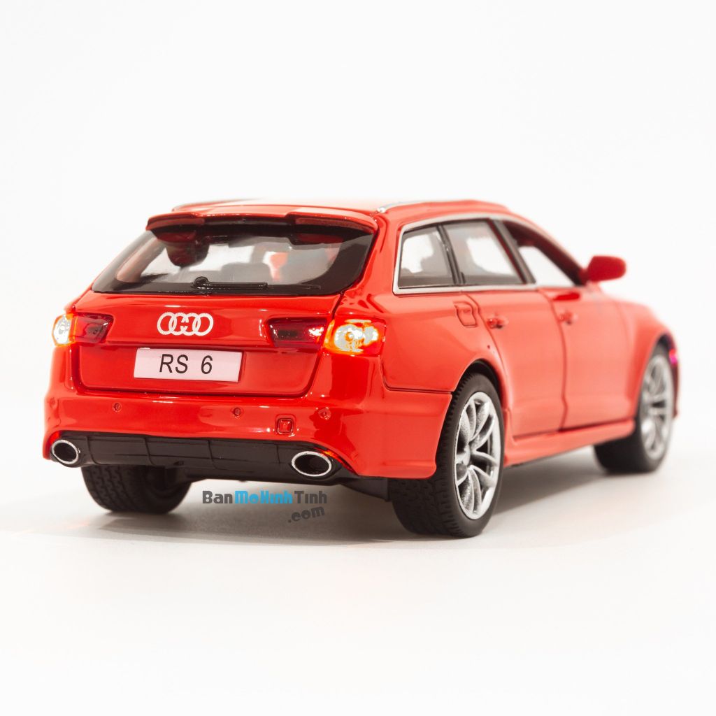 Mô hình xe Audi RS6 1:32 Doublehorses Red (6)