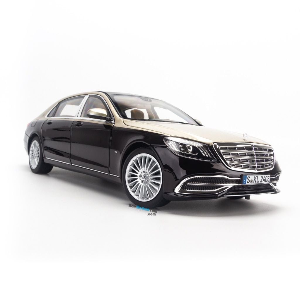 Mô hình xe Mercedes Maybach S650 W222 2019 1:18 Norev