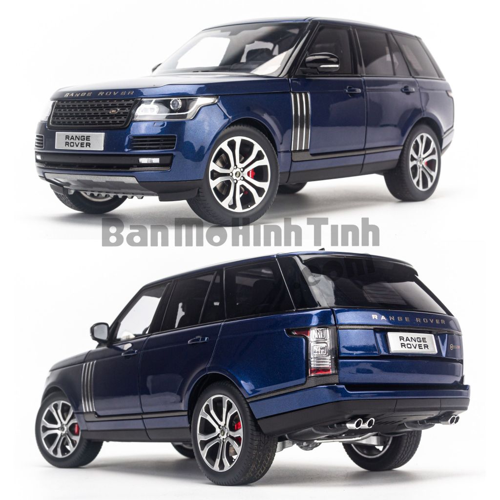 Mô hình xe Land Rover Range Rover Autobiography SV 1:18 LCD Blue (3)