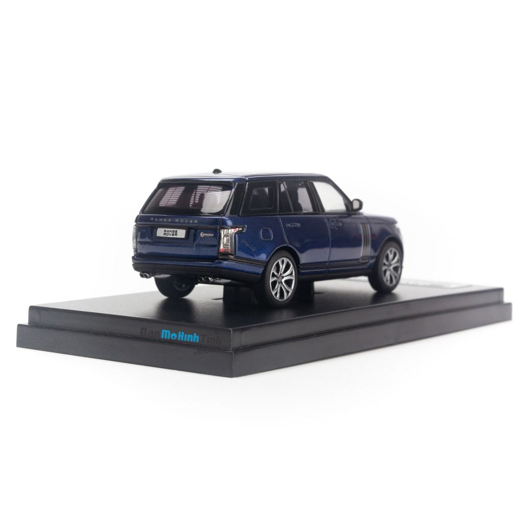 Mô hình xe suv Land Rover Range Rover Autobiography SV 1:64 LCD Blue (3)