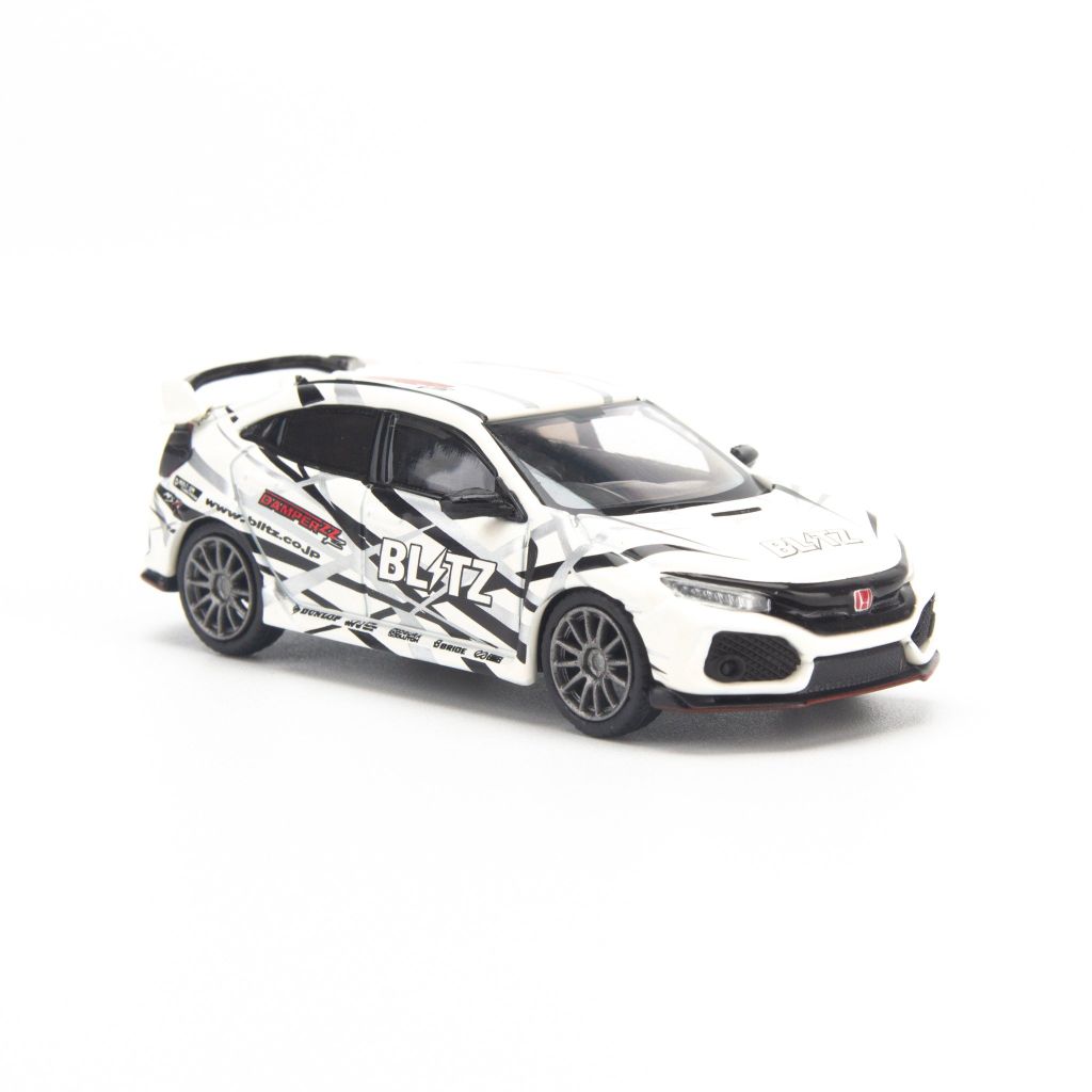Mô hình xe Honda Civic Type R FK8 1:64 MiniGT Blitz White