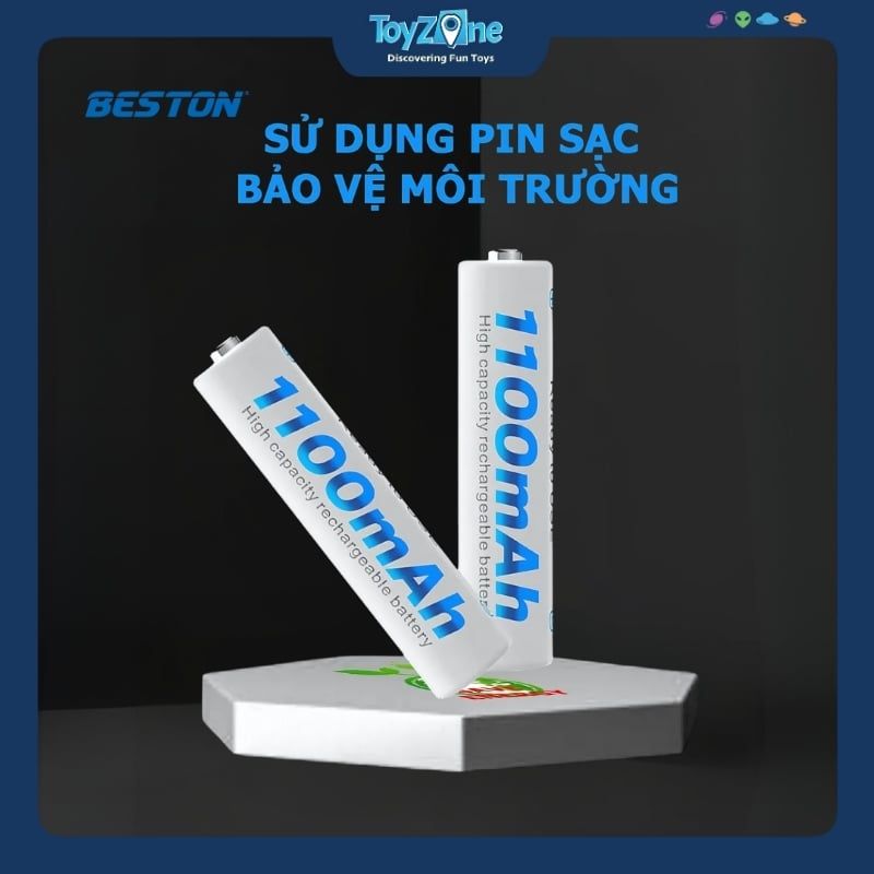 Viên pin sạc AAA 1.2V – 1100mAh BESTON