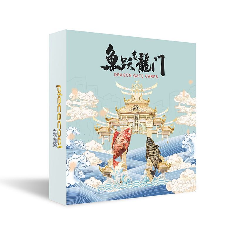 Mô hình Cá Chép May Mắn lắp ráp kim loại 3D - Piececool MP602