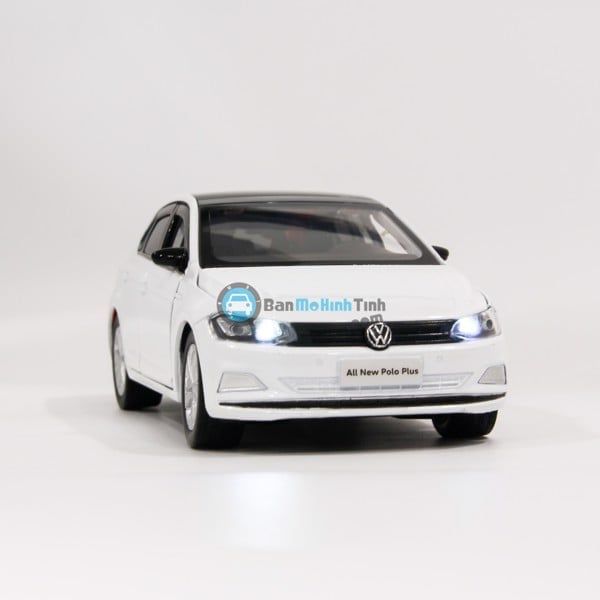 Mô hình xe Volkswagen New Polo Plus 1:32 Jackiekim